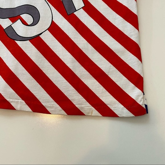 Vintage Olympics Shirt Mens Size Large USA Polo All Over Print America AOP - Picture 13 of 16